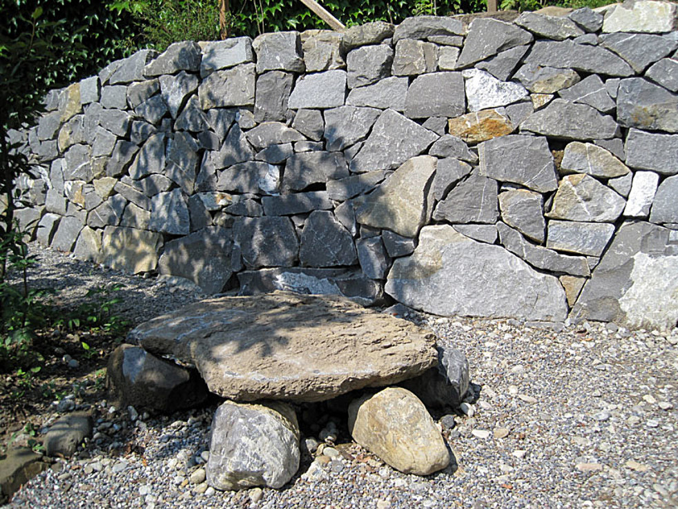 Schildkröte und Gubermauer, Oberhusrain Kriens, 2009